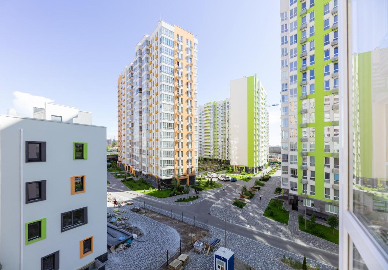 Apartmán Nyvky-Park Lux Kyjev Exteriér fotografie