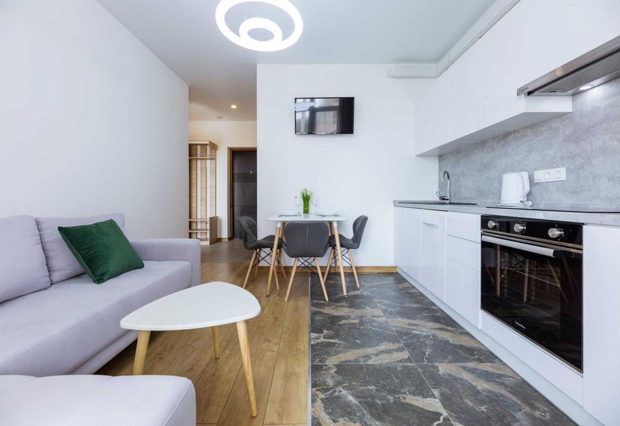 Apartmán Nyvky-Park Lux Kyjev Exteriér fotografie