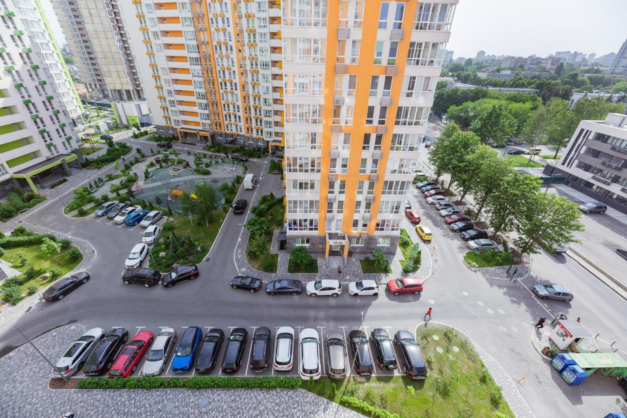 Apartmán Nyvky-Park Lux Kyjev Exteriér fotografie